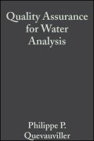 Quality assurance for water analysis /