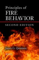 Principles of fire behavior /