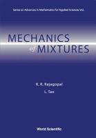 Mechanics of mixtures /