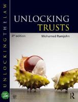Unlocking Trusts 4th Edition