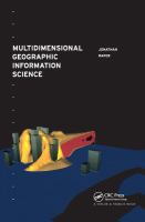 Multidimensional geographic information science /