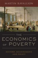 The economics of poverty : history, measurement, and policy /