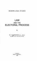 Law and the electoral process /