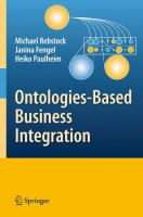 Ontologies-based business integration /