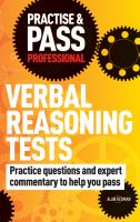 Verbal reasoning tests /