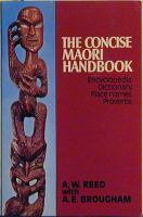 The concise Maori handbook /