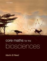 Core maths for the biosciences /