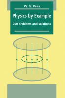 Physics by example : 200 problems and solutions /