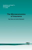 The microeconomics of insurance /