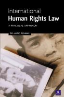 International human rights law : a practical approach /