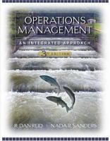 Operations management : an integrated approach /