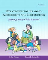 Strategies for reading assessment and instruction : helping every child succeed /