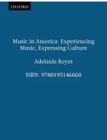 Music in America : experiencing music, expressing culture /