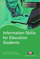 Information skills for education students /