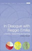 In dialogue with Reggio Emilia : listening, researching, and learning /
