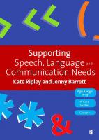Supporting speech, language and communication needs working with students aged 11 to 19 /
