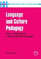 Language and culture pedagogy : from a national to a transnational paradigm /