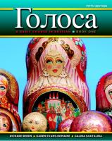 Golosa : a basic course in Russian /