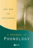 A workbook in phonology /
