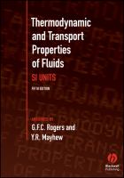 Thermodynamic and transport properties of fluids : SI units /