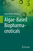 Algae-based biopharmaceuticals /