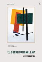 EU constitutional law : an introduction /