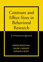 Contrasts and effect sizes in behavioral research : a correlational approach /