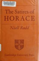 The Satires of Horace /