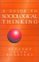 A guide to sociological thinking /