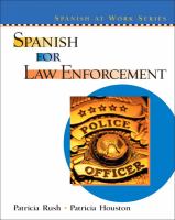 Spanish for law enforcement /