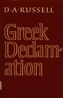 Greek declamation /