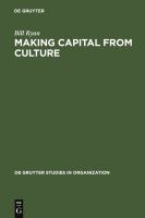 Making capital from culture : the corporate form of capitalist cultural production /