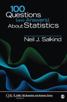 100 questions (and answers) about statistics /