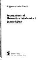Foundations of theoretical mechanics /