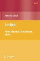 Lattice : multivariate data visualization with R /