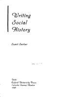 Writing social history /