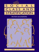 Social class and stratification /