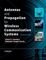 Antennas and propagation for wireless communication systems /