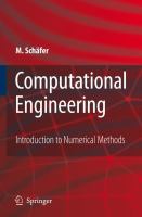 Computational engineering : introduction to numerical methods /