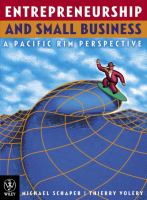 Entrepreneurship and small business : a Pacific Rim perspective/
