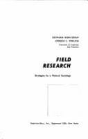 Field research : strategies for a natural sociology /