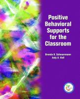 Positive behavioral supports for the classroom /