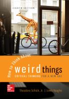 How to think about weird things : critical thinking for a new age /