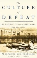 The culture of defeat : on national trauma, mourning, and recovery /