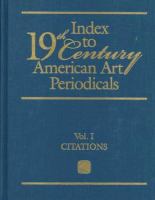 Index to nineteenth century American art periodicals /