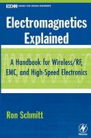 Electromagnetics explained a handbook for wireless/RF, EMC, and high-speed electronics /