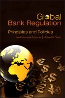 Global bank regulation principles and policies /