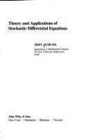 Theory and applications of stochastic differential equations /
