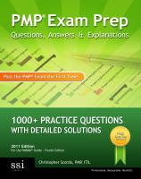 PMP exam prep : questons, answers & explanations /
