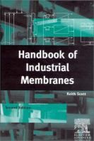 Handbook of industrial membranes /